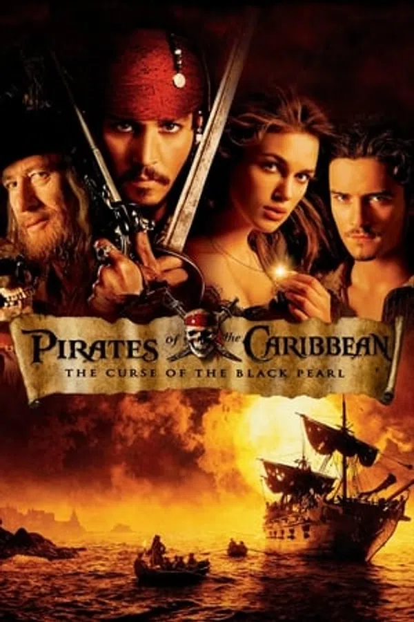 Poster phim Cướp Biển Vùng Caribbean 1: Lời Nguyền Tàu Ngọc Trai Đen trên Motchill